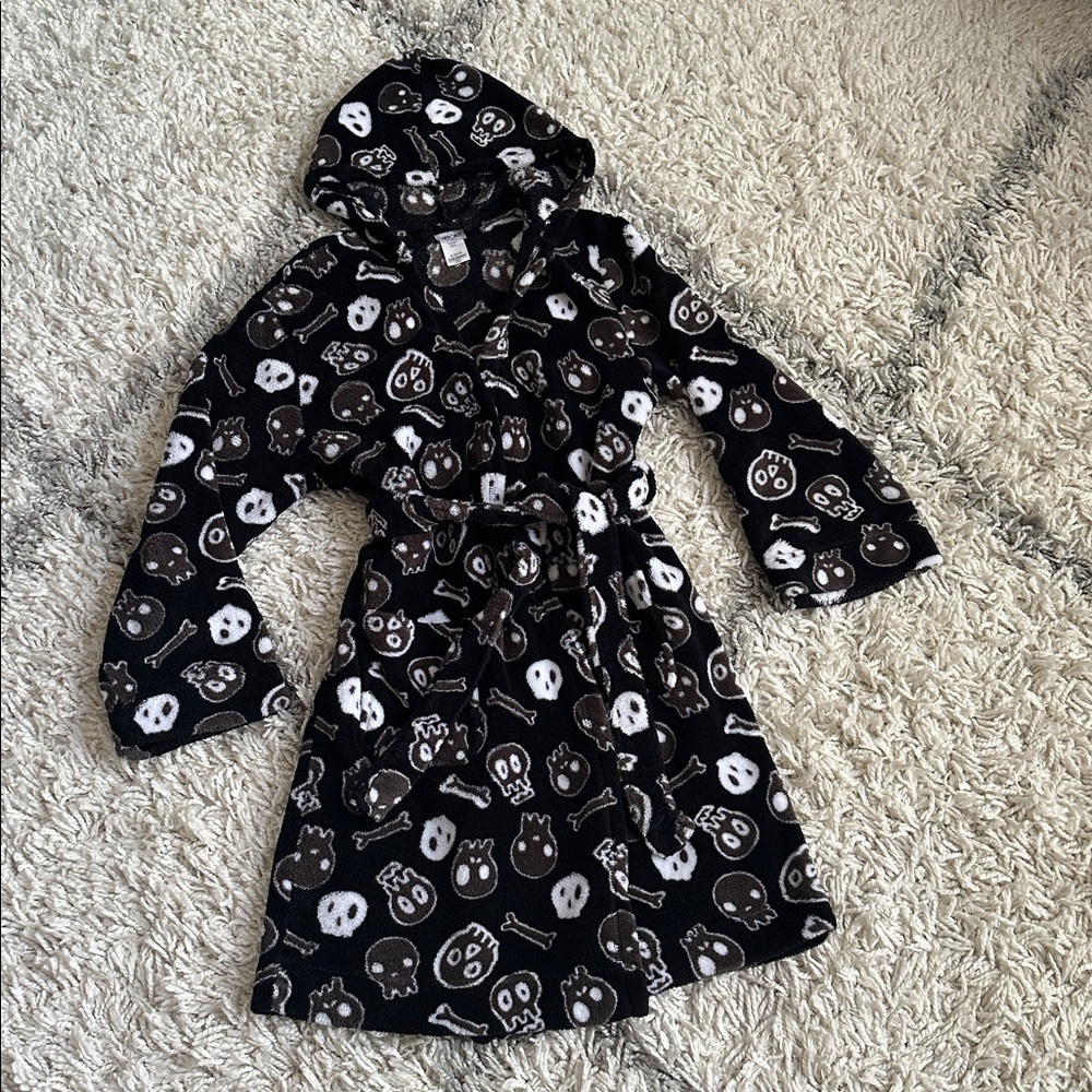 Youth Skull Robe Black
